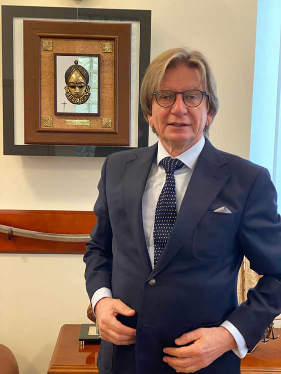 Romuald Kinda - założyciel i Prezes Grupy Navimor International